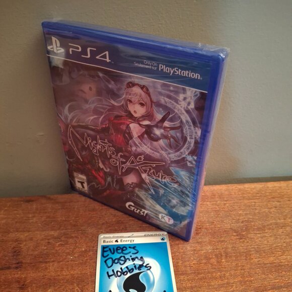 PS4 Nights of Azure FACTORY SEALED - Picture 3 of 3